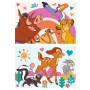 Puzzle de Madeira Educa Animais Disney 2 x 16 Peças