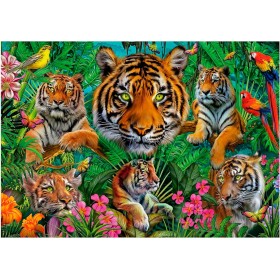 Puzzle Educa A Selva dos Tigres 500 peças Puzzles Educa - 1