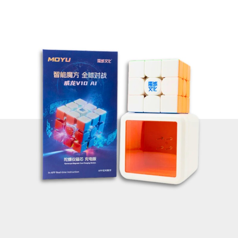 MoYu Weilong V10 AI 3x3 Smart cube com Ball Core
