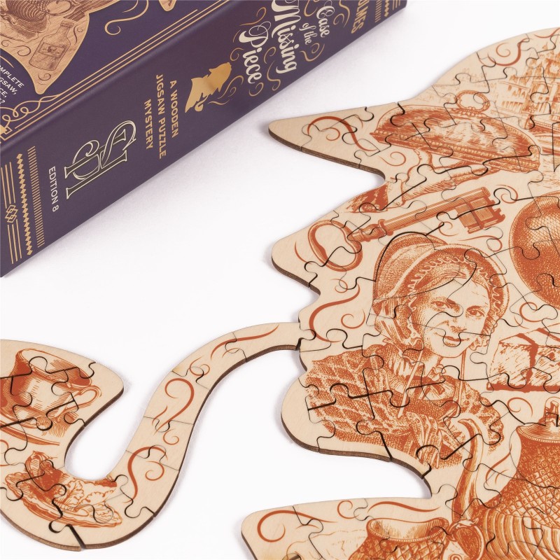 O caso do puzzle do cadeado de Sherlock Desafio de Mistério