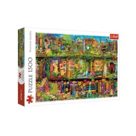 Trefl Livraria das Fadas 1500 peças Puzzle - 1