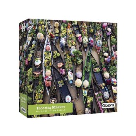 Gibsons Floating Market 500 peças Puzzle Gibsons - 1