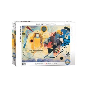 Eurographics Amarelo Vermelho Azul 1000 peças Puzzle - 1