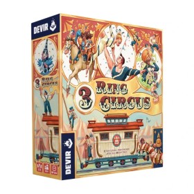 Jogo do circo de 3 anéis Devir - 1