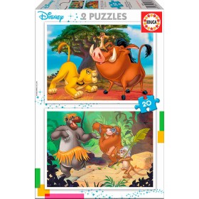 Puzzle Educa Animais Disney 2 x 20 Peças Puzzles Educa - 1