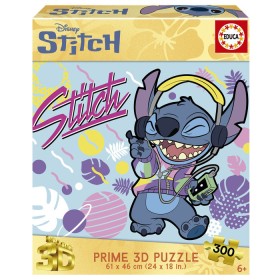 Puzzle Educa Disney Stitch 3D Music de 300 Peças Puzzles Educa - 1