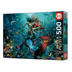 Puzzle Educa Atlântida de 500 Peças Puzzles Educa - 1