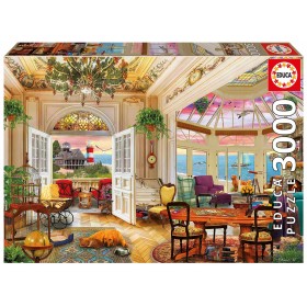 Puzzle Educa Vida na Costa de 3000 Peças Puzzles Educa - 1