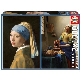 Puzzle Educa Coleção Jan Vermeer de 2x1000 Peças Puzzles Educa - 1