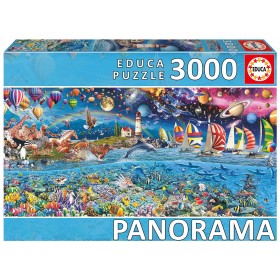 Puzzle Educa Vida de 3000 Peças Puzzles Educa - 1