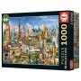Puzzle Educa Símbolos da Europa Miniatura 1000 Pçs Puzzles Educa - 1