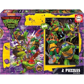 Puzzle Educa Tartarugas Ninja de 2 x 500 Peças Puzzles Educa - 1