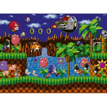 Puzzle Ravensburger Classic Sonic 500 peças Ravensburger - 1