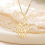 Pingente Cubo de Rubik (Banhado a ouro 18K) - 3