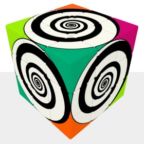 v-cube 3x3 espirais funky
