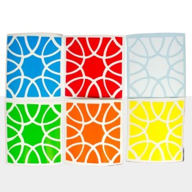 Cubo de Clover de adesivos