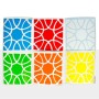Cubo de Clover de adesivos
