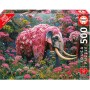 Puzzle Educa Elefante Floral XXL 500 Peças