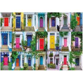 Puzzle Educa Portas de Notting Hill – 1000 Peças