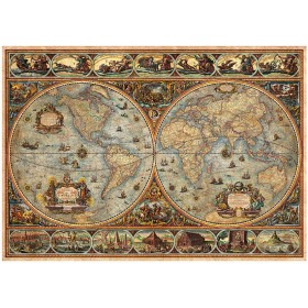 Puzzle Educa Orbis Terrarum – 1000 Peças Puzzles Educa - 1