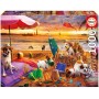 Puzzle Educa Cães a brincar na praia – 1000 Peças