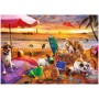 Puzzle Educa Cães a brincar na praia – 1000 Peças