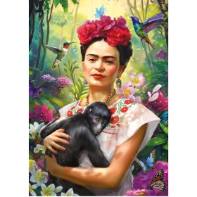 Puzzle Educa Jardim de Frida Kahlo – 1000 Peças