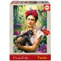 Puzzle Educa Jardim de Frida Kahlo de 1000 Peças