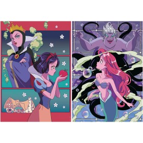 Puzzle Educa Vilãs Disney – 2 × 500 Peças