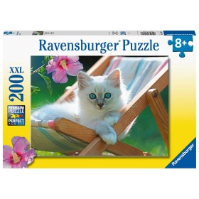 Puzzle Ravensburger Gatinho Branco XXL de 200 Peças Ravensburger - 1