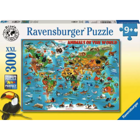 Puzzle Ravensburger Animais do Mundo XXL de 300 Peças Ravensburger - 1