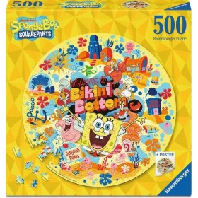 Puzzle Ravensburger Circular SpongeBob de 500 Peças Ravensburger - 1