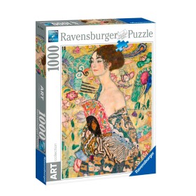 Puzzle Ravensburger Dama com Leque de 1000 Peças Ravensburger - 1