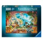 Puzzle Ravensburger Terraço Mediterrânico de 1000 Peças Ravensburger - 1