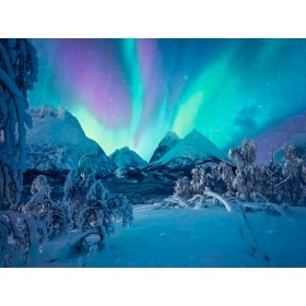 Puzzle Ravensburger Quando as Auroras Boreais Dançam de 1500 Peças Ravensburger - 1