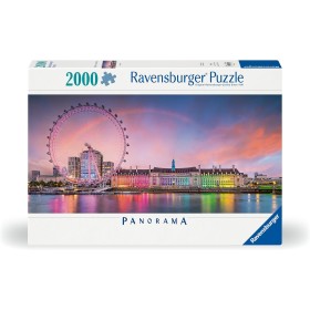 Puzzle Ravensburger Panorama Londres Encantador de 2000 Peças Ravensburger - 1