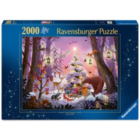 Puzzle Ravensburger Natal na Floresta de 2000 Peças Ravensburger - 1