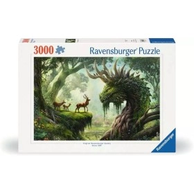 Puzzle Ravensburger O Dragão da Floresta Desperta de 3000 Peças Ravensburger - 1