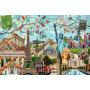 Puzzle Ravensburger Colagem da Grande Cidade de 5000 Peças Ravensburger - 2