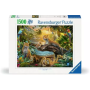 Puzzle Ravensburger Leopardos na Selva de 1500 Peças Ravensburger - 1