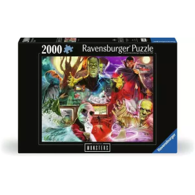 Puzzle Ravensburger Universal Monsters de 2000 Peças Ravensburger - 1