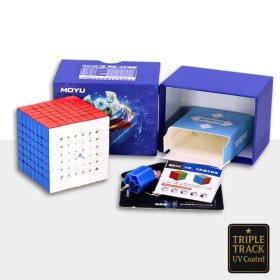MoYu AoFu V5 7x7 (Magnetic + Triple Track + UV Coated) - Moyu cube