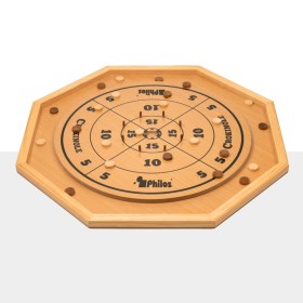 Crokinole 5 em 1 Philos - 1