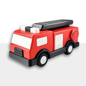 Quebra-cabeça Camião de Bombeiros Kubekings - 1