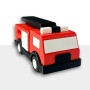 Quebra-cabeça Camião de Bombeiros Kubekings - 2