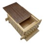 Caixa Puzzle Japonesa Yosegi 4 Sun 27 Passos - Oka Craft