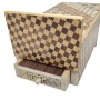 Caixa Puzzle Japonesa Yosegi 5 Sun 10 Passos com Gaveta - Oka Craft