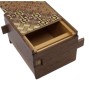 Caixa Puzzle Japonesa Yosegi 3 Sun 12 Passos - Oka Craft