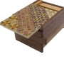 Caixa Puzzle Japonesa Yosegi 3 Sun 12 Passos - Oka Craft