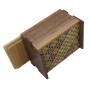 Caixa Puzzle Japonesa Yosegi 3 Sun 12 Passos - Oka Craft